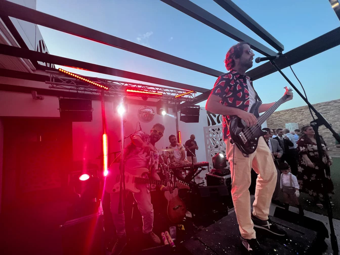 Sonorización de grupo en directo